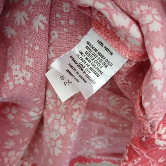 True Craft Button Up Baby Doll Dress Size Large - Picture 6 of 10